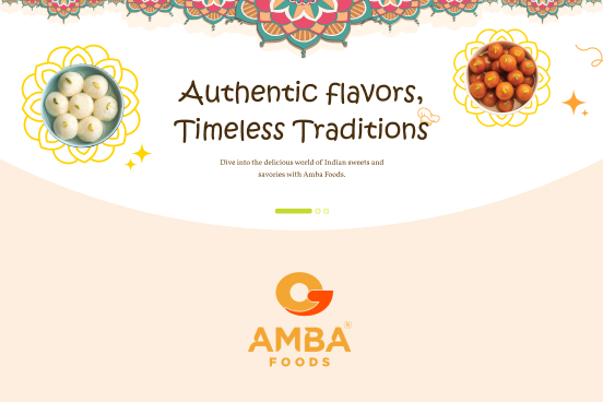 Amba Foods Banner